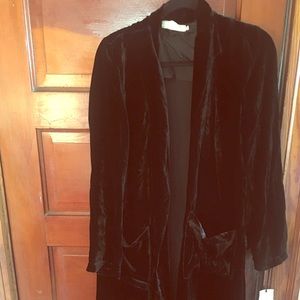 BRAND NEW W TAGS VELVET DUSTER BY JOHNNY WAS!